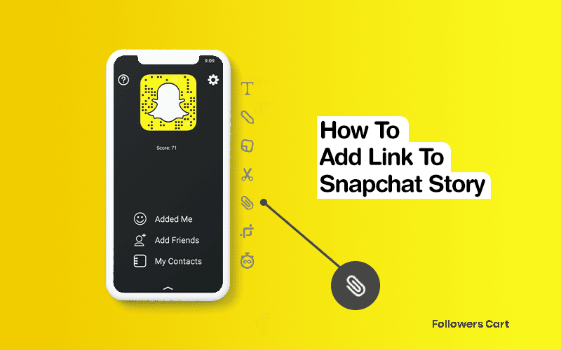 How To Add A Swipe Up Link To The Snapchat Story