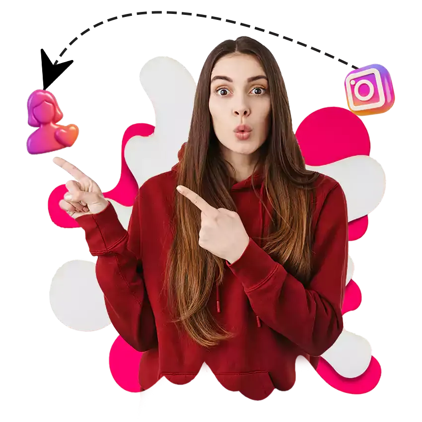 women show what happened when you buy Female instagram followers