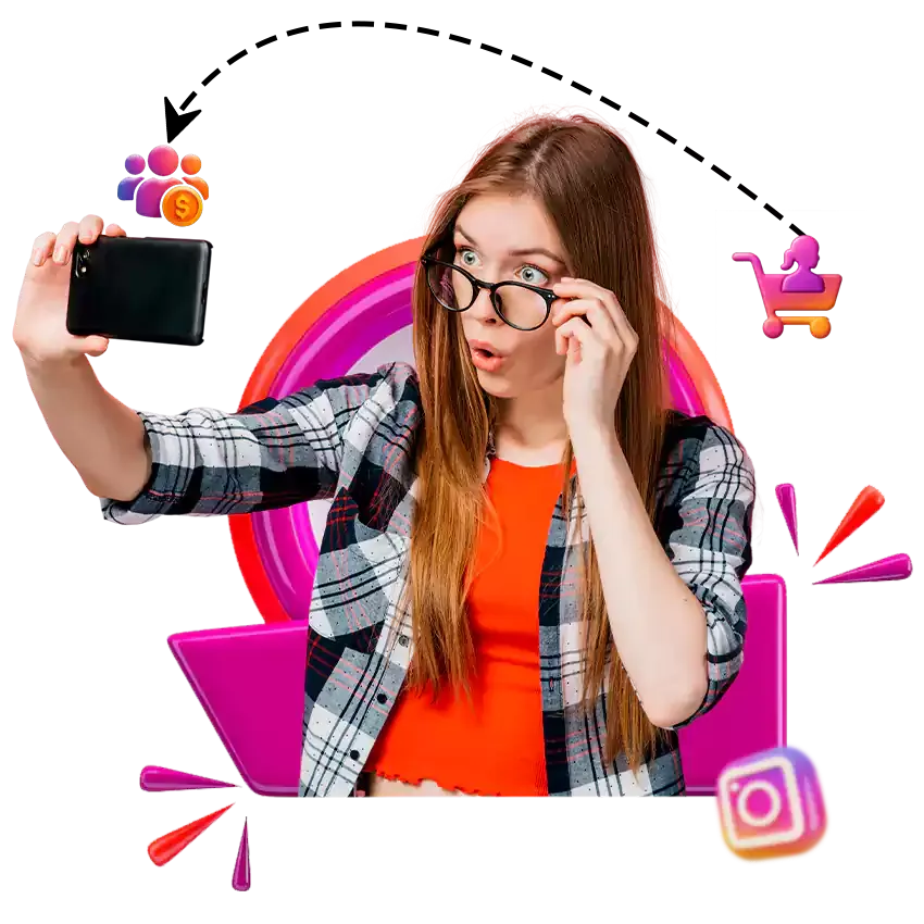 Growth of Female Followers on instagram Account